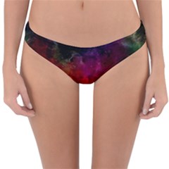 Abstract Picture Pattern Galaxy Reversible Hipster Bikini Bottoms by Celenk