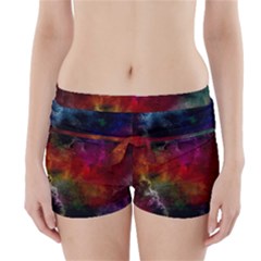 Abstract Picture Pattern Galaxy Boyleg Bikini Wrap Bottoms by Celenk