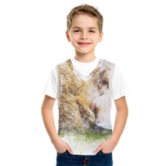 Bear Baby Sitting Art Abstract Kids  Sportswear by Celenk