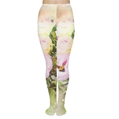 Flowers Bouquet Art Abstract Women s Tights by Celenk