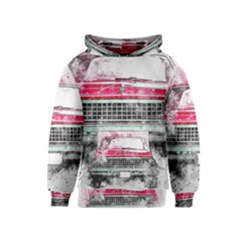 Car Old Car Art Abstract Kids  Pullover Hoodie by Celenk