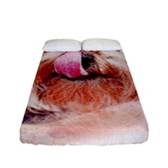 Dog Animal Pet Art Abstract Fitted Sheet (full/ Double Size) by Celenk