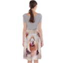 Dog Animal Pet Art Abstract Midi Beach Skirt View2