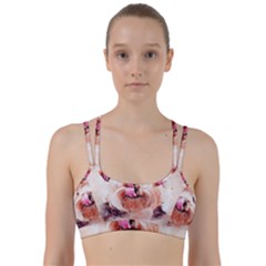 Dog Animal Pet Art Abstract Line Them Up Sports Bra by Celenk