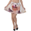 Dog Animal Pet Art Abstract Velvet Skater Skirt View1