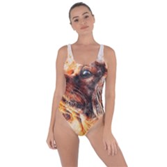 Dog Animal Pet Art Abstract Bring Sexy Back Swimsuit by Celenk