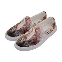 Lion Animal Art Abstract Women s Canvas Slip Ons by Celenk