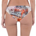 Car Old Car Art Abstract Reversible Hipster Bikini Bottoms View2