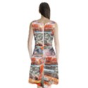 Car Old Car Art Abstract Sleeveless Waist Tie Chiffon Dress View2