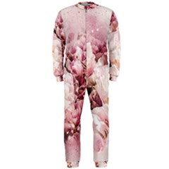 Flowers Bouquet Art Abstract Onepiece Jumpsuit (men) 