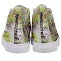 River Bridge Art Abstract Nature Kid s Mid-Top Canvas Sneakers View4