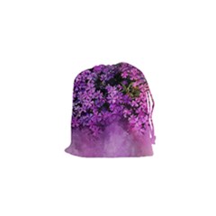 Flowers Spring Art Abstract Nature Drawstring Pouches (xs)  by Celenk