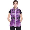 Flowers Spring Art Abstract Nature Women s Puffer Vest View1