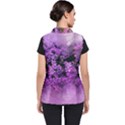 Flowers Spring Art Abstract Nature Women s Puffer Vest View2