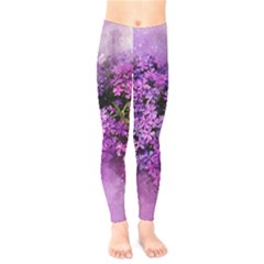 Flowers Spring Art Abstract Nature Kids  Legging by Celenk