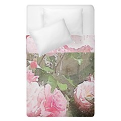 Flowers Roses Art Abstract Nature Duvet Cover Double Side (single Size) by Celenk