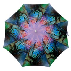 Lizard Reptile Art Abstract Animal Straight Umbrellas by Celenk