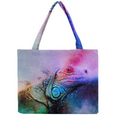 Lizard Reptile Art Abstract Animal Mini Tote Bag by Celenk