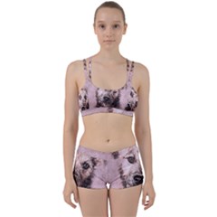 Dog Pet Terrier Art Abstract Women s Sports Set by Celenk