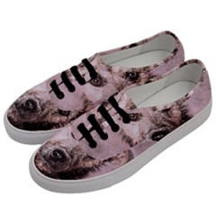 Dog Pet Terrier Art Abstract Men s Classic Low Top Sneakers by Celenk