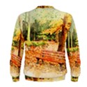 Tree Park Bench Art Abstract Men s Sweatshirt View2