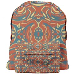 Multicolored Abstract Ornate Pattern Giant Full Print Backpack by dflcprints