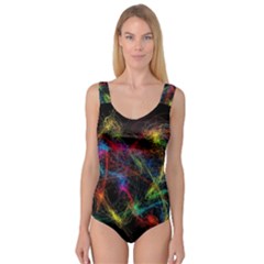 Background Light Glow Abstract Art Princess Tank Leotard  by Celenk