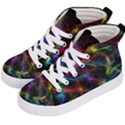 Background Light Glow Abstract Art Kid s Hi-Top Skate Sneakers View2