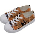 Elephants Animal Art Abstract Kids  Low Top Canvas Sneakers View2