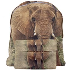 Elephant Animal Art Abstract Giant Full Print Backpack