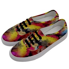 Background Art Abstract Watercolor Men s Classic Low Top Sneakers by Celenk