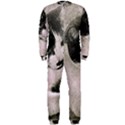 Cat Pet Art Abstract Vintage OnePiece Jumpsuit (Men)  View1