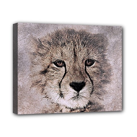 Leopard Art Abstract Vintage Baby Canvas 10  X 8  by Celenk