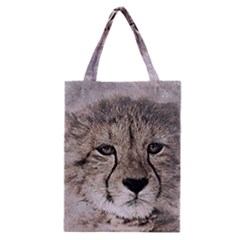 Leopard Art Abstract Vintage Baby Classic Tote Bag by Celenk