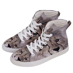 Leopard Art Abstract Vintage Baby Women s Hi-top Skate Sneakers