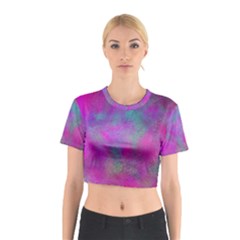 Background Texture Structure Cotton Crop Top by Celenk