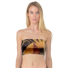 Art Deco Gold Bandeau Top by NouveauDesign