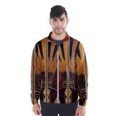 Art Deco Gold Wind Breaker (men) by NouveauDesign