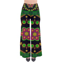 Magic Of Life A Orchid Mandala So Bright Pants by pepitasart