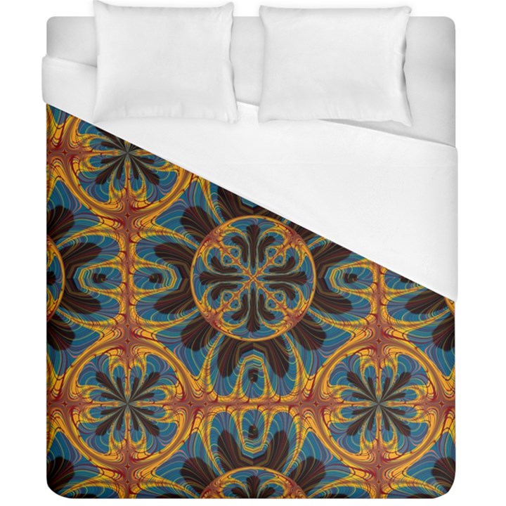 Tapestry Pattern Duvet Cover (California King Size)