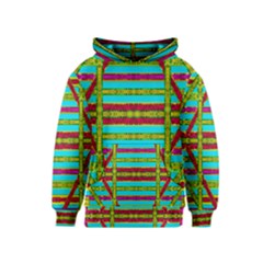 Gift Wrappers For Body And Soul Kids  Pullover Hoodie by pepitasart