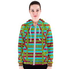 Gift Wrappers For Body And Soul Women s Zipper Hoodie by pepitasart