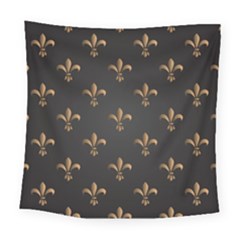 Fleur De Lis Square Tapestry (large) by NouveauDesign