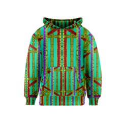 Gift Wrappers For Body And Soul In  A Rainbow Mind Kids  Pullover Hoodie by pepitasart