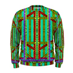 Gift Wrappers For Body And Soul In  A Rainbow Mind Men s Sweatshirt by pepitasart