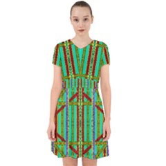 Gift Wrappers For Body And Soul In  A Rainbow Mind Adorable In Chiffon Dress by pepitasart