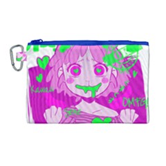 Fujoshi Canvas Cosmetic Bag (large) by psychodeliciashop