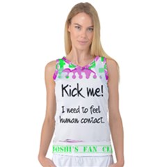 Kick Me! Women s Basketball Tank Top