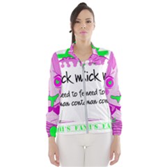 Kick Me! Wind Breaker (women) by psychodeliciashop