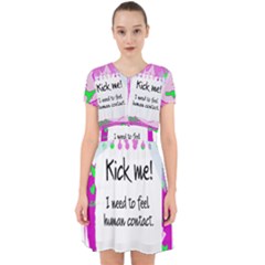 Kick Me! Adorable In Chiffon Dress by psychodeliciashop